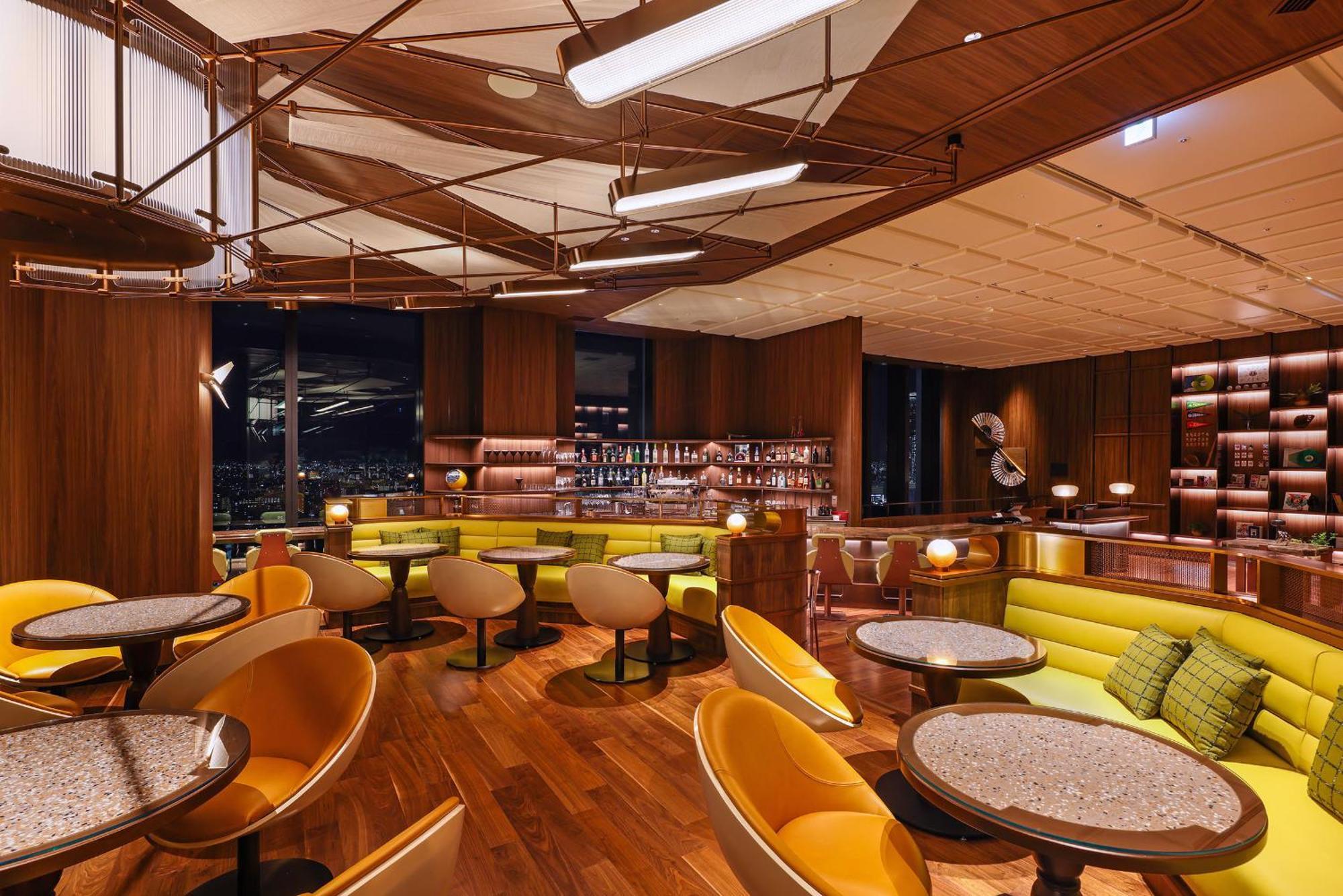 Centara Grand Hotel Osaka Exteriör bild The interior of the lounge