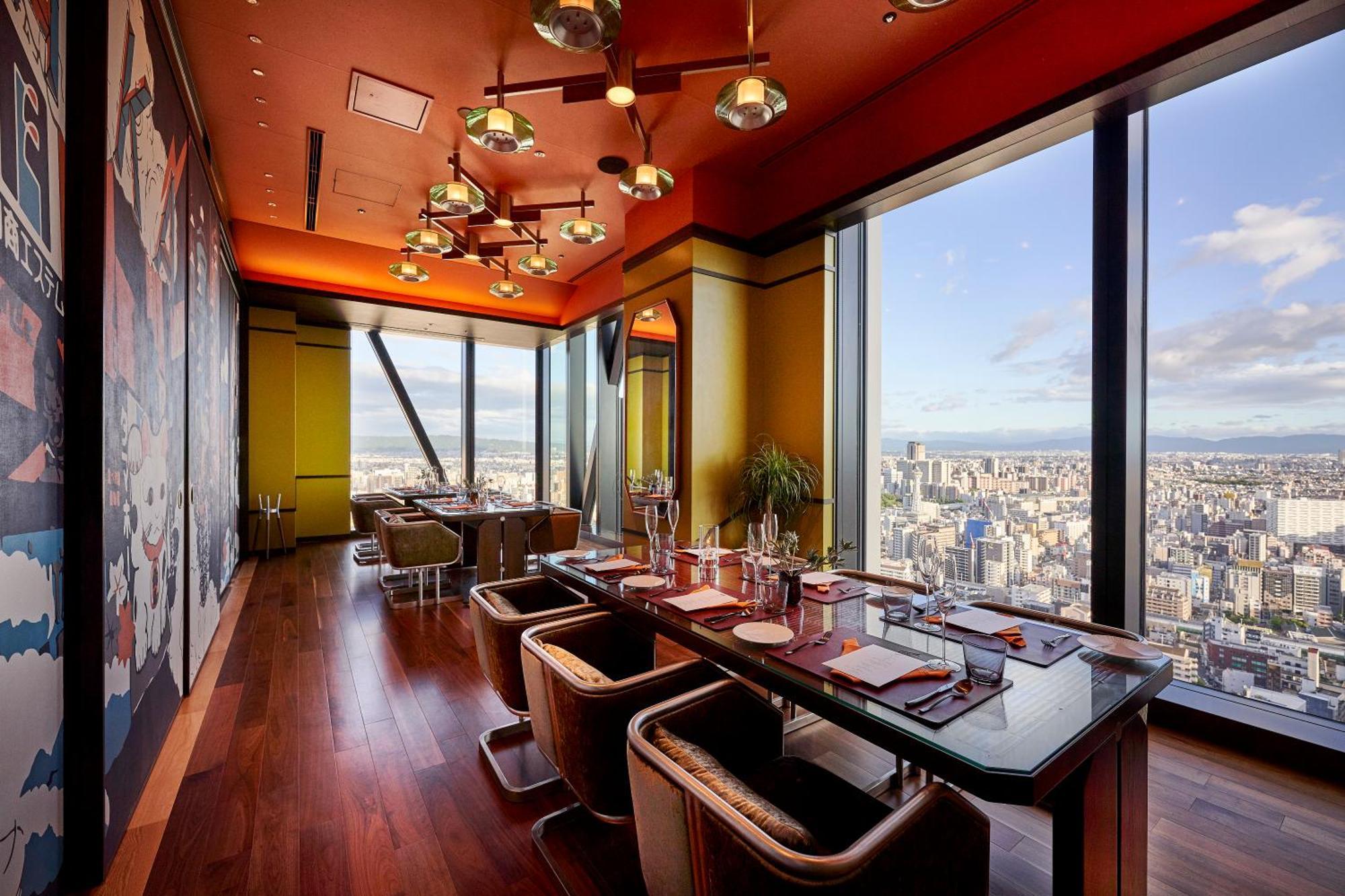 Centara Grand Hotel Osaka Exteriör bild Restaurant
