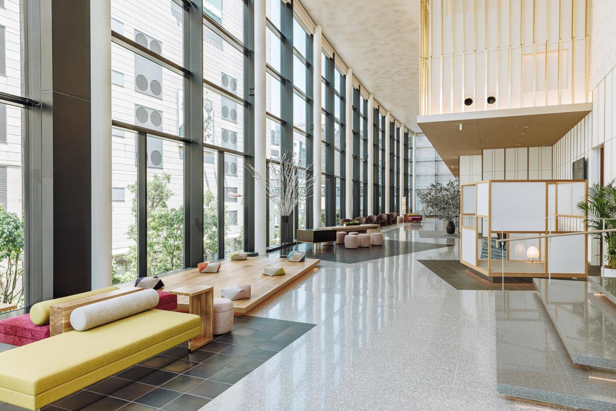 Centara Grand Hotel Osaka Exteriör bild Lobby