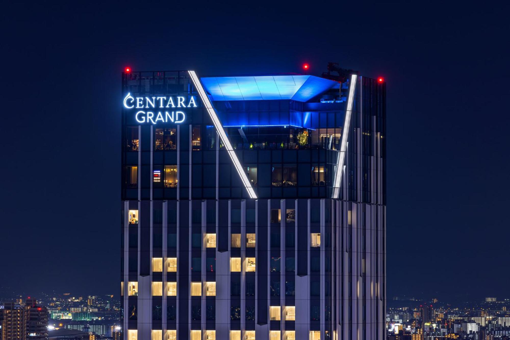 Centara Grand Hotel Osaka Exteriör bild Centara Grand at Central Plaza Hotel